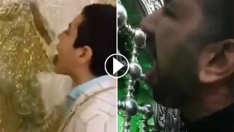السجن والجلد لرجلين إيرانيين نشرا فيديو وهما يلعقان فيه مرقدين مقدسين!