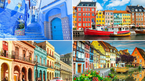 أسرار أجمل المدن الملونة في العالم.. بينها مدن عربية! صور مذهلة