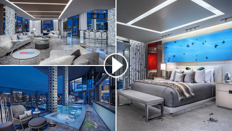 فيديو وصور: أغلى غرفة فندقية في العالم.. الليلة بـ100 ألف دولار!