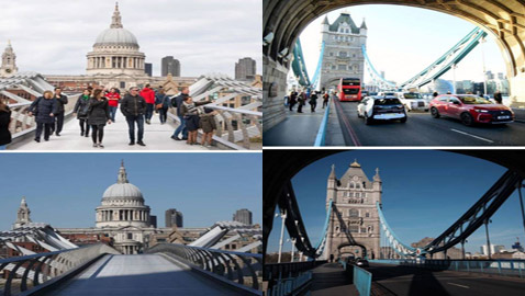 لندن مدينة أشباح... صور تكشف تأثير كورونا في السياحة البريطانية