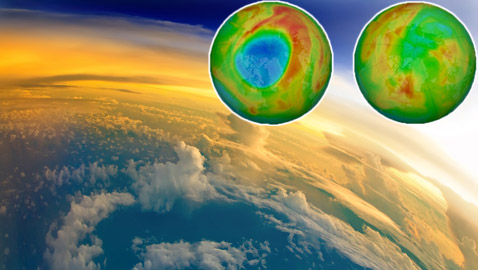 انغلاق أكبر ثقب لطبقة الأوزون فوق القطب الشمالي.. ما علاقة كورونا؟