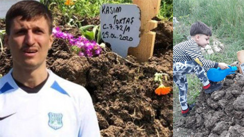 كتم أنفاسه 15 دقيقة.. لاعب كرة قدم تركي يقتل طفله بيديه!