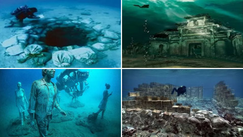 بالصور: تعرفوا إلى أشهر 10 مدن تحت الماء فقدت من العالم القديم