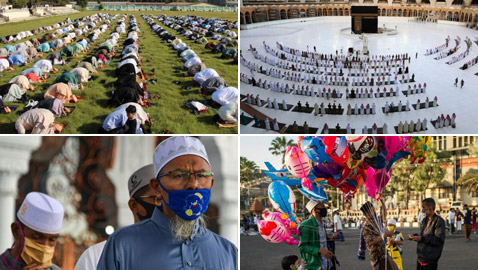 عيد الفطر 2020: المسلمون حول العالم يحتفلون رغم عدوى كورونا