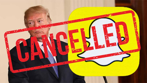 يحرض للعنف! سناب شات تعلن وقف الترويج لحساب الرئيس الأمريكي ترامب