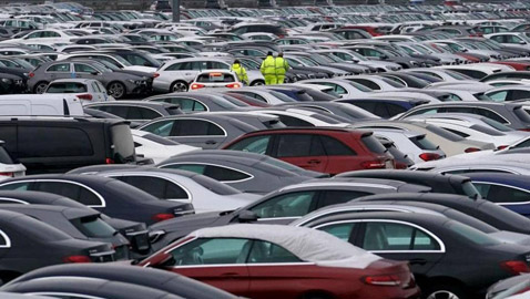 انخفاض مبيعات السيارات الأوروبية الجديدة 56%