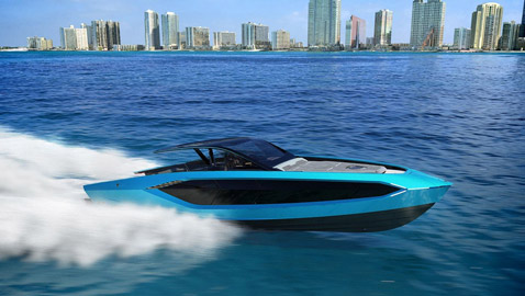 بالصور.. يخت فاخر من لامبرغيني فكم يبلغ سعره؟