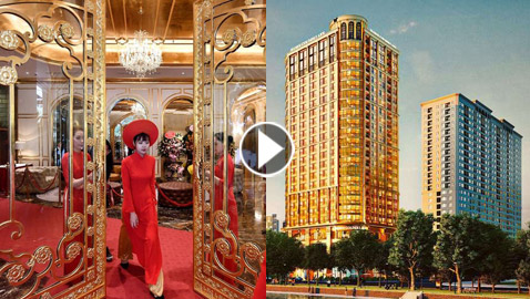 هل أنت من محبي الذهب.. شاهد هذا الفندق!