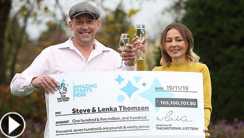 زوجان يفوزان بأكثر من 130 مليون دولار.. ويتصرفان بغرابة!