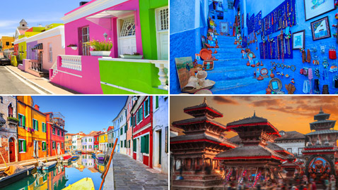للباحثين عن البهجة.. إليكم جولة في أجمل المدن الملونة حول العالم! صور