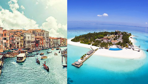 البندقية.. و4 أماكن سياحية مهددة بالاختفاء