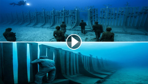 فيديو وصور: حقيقة الجدار الضخم الذي يحيط بالأرض بأكملها تحت الماء!