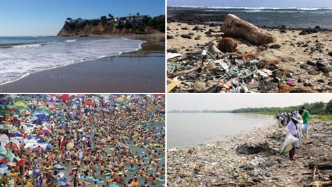 بالصور: تعرفوا إلى 10 من أسوأ شواطئ العالم