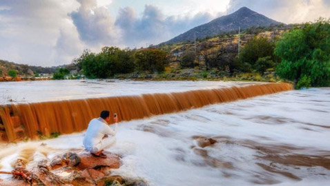 بالصور.. مناظر ساحرة في عروس المصايف السعودية