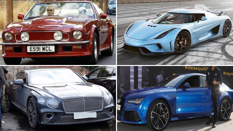 صور سيارات أشهر لاعبي الكرة منهم رونالدو، ميسي، بنزيما ومحمد صلاح