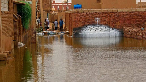 فيضانات السودان.. حصيلة جديدة لعدد القتلى والمنازل المدمرة