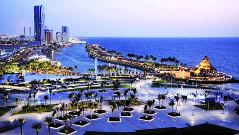 المدن السعودية التي تطل على البحر الأحمر