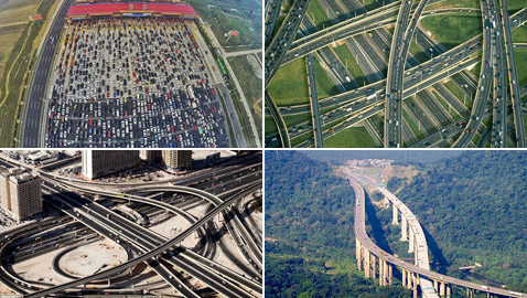 بالصور: تعرفوا إلى أطول 10 شبكات طرق في العالم