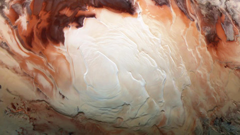 تأكيد اكتشاف بحيرة المياه الرابعة على كوكب المريخ.. صور