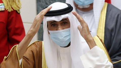 قادة عرب يعزون أمير الكويت ويهنئونه بتولي مقاليد الحكم