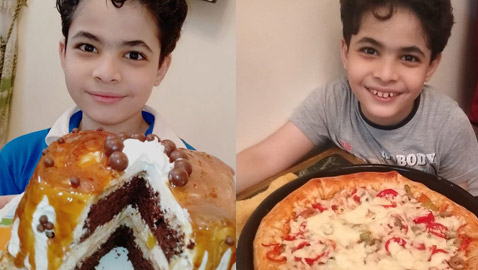 ياسين.. طفل ولد أصم وأصبح أصغر شيف في مصر