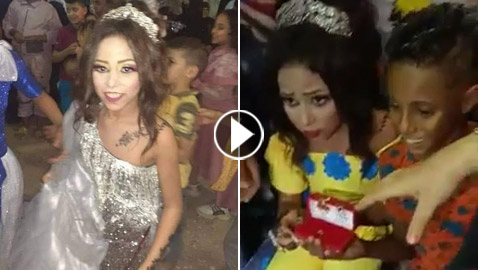 فيديو خطوبة طفلين (12 عاما) يصدم المصريين والسلطات تقبض على الوالدين