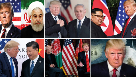تعرفوا إلى 6 نزاعات ترك الرئيس الأمريكي دونالد ترامب بصمته عليها