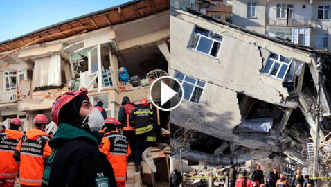 زلزال بقوة 7.0 درجات في بحر إيجة يهز تركيا واليونان