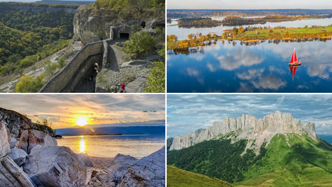 حيث تلتقي السماء بالأرض.. مناظر طبيعية خلابة ووجهات سياحية في روسيا