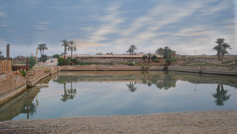 البحيرة المقدسة بالأقصر في مصر..أعجوبة من عجائب الحضارة القديمة