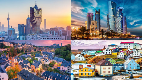 بينها دولتان عربيتان.. تعرفوا إلى أغنى 15 دولة في العالم! صور