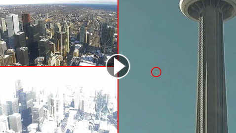 فيديو لكرة نارية هزت النوافذ وتوهجت في السماء.. ماذا حدث؟