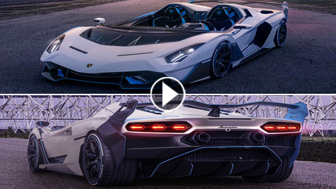 بالفيديو والصور: تحفة لامبورغيني الجديدة.. سرعة خارقة بلا زجاج!