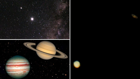 لأول مرة منذ عصور: المشتري وزحل يندمجان بظاهرة الاقتران العظيم!