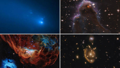 بعدسة تلسكوب هابل.. إليكم أفضل صور الفضاء المذهلة في عام 2020