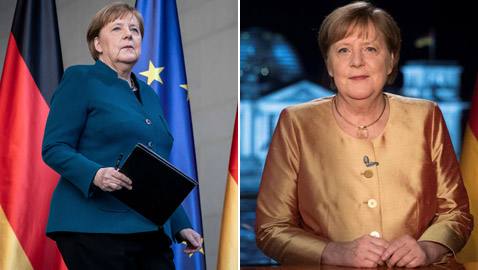 كلمات مؤثرة للمستشارة الألمانية ميركل: 2020 كان الأصعب منذ قيادتي!