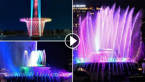 بعد توقف 41 عاما.. نافورة نهر النيل تعود للتلألأ من جديد! فيديو وصور