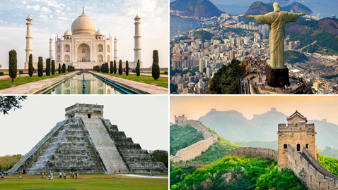 بالصور: جولات افتراضية لاكتشاف عجائب الدنيا السبع الجديدة حول العالم
