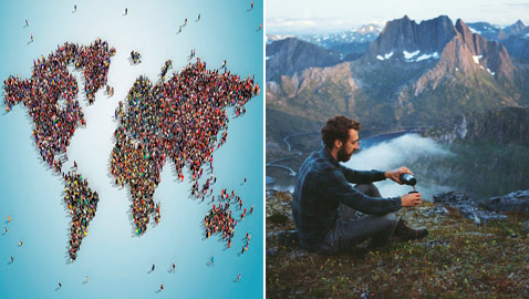 بينها دولة عربية.. أكبر وأصغر الدول بالعالم ونسبة مساحتها بالنسبة للأرض