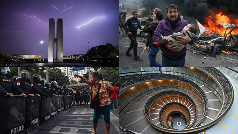 إليكم نبذة مصورة عن أبرز وأهم أحداث الأسبوع من مختلف زوايا العالم