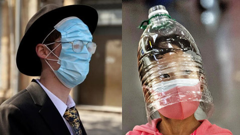 شر البلية ما يضحك.. أغرب الصور بزمن كورونا