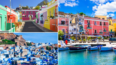 صور مدهشة: أجواء من التفاؤل والفرح في أجمل المدن الملونة حول العالم